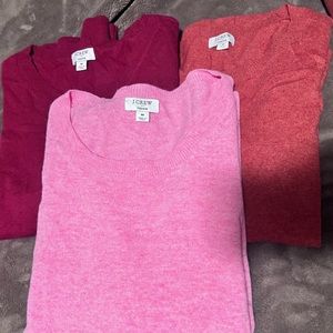 J. Crew Teddie Sweater 3 Pack Bundle